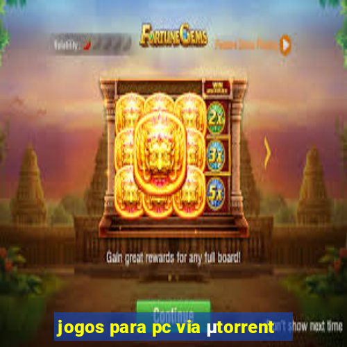 jogos para pc via μtorrent